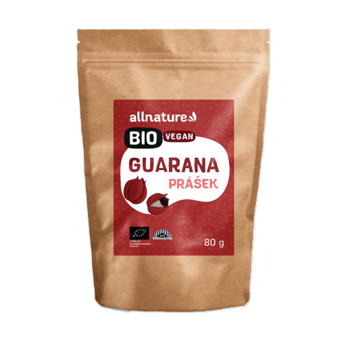 ALLNATURE GUARANA PRÁŠEK BIO 80 G