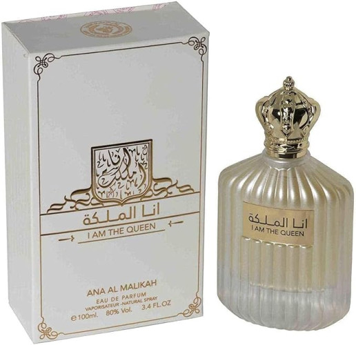 DÁMSKÁ PARFÉMOVÁ VODA ANA AL MALIKAH - I AM THE QUEEN 100ML (BERGAMOT, BROSKEV)